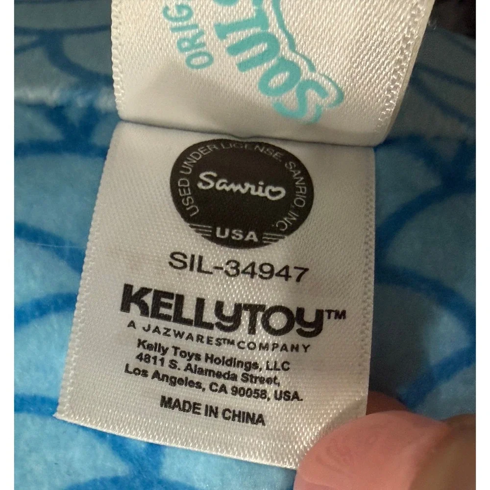 Squishmallows Hello Kitty Mermaid 12 Inch Plush Sanrio Blue Pink White SIL-34947